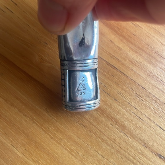 Sterling silver braid bracelet for men 9.5” long - Picture 5 of 9